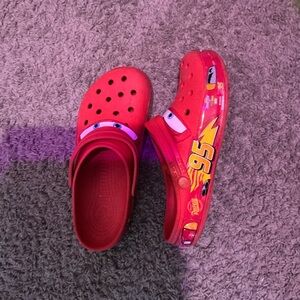 CROCS Kids Red Lightning McQueen Clogs